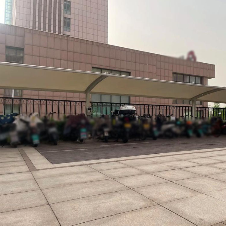 丹阳市膜结构电动车棚